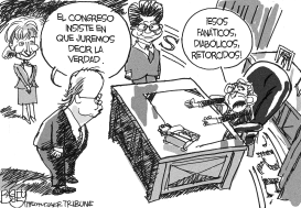 COMPLACIENDO AL PRESIDENTE by Pat Bagley