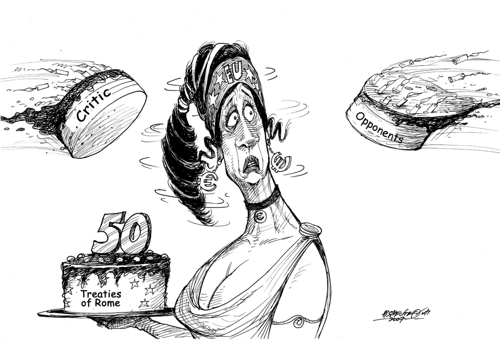  HAPPY BIRTHDAY EUROPE by Petar Pismestrovic