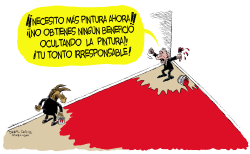 IRAQ, BUSH Y LA PINTURA DEL CONGRESO  by Daryl Cagle