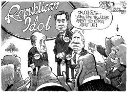 REPUBLICAN IDLE by John Darkow