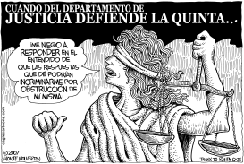 LA JUSTICIA DEFIENDE LA QUINTA by Wolverton