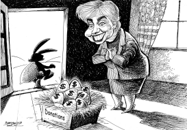 EASTER EGGS FOR HILLARY by Petar Pismestrovic