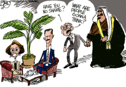 PELOSI AND ASSAD by Pat Bagley