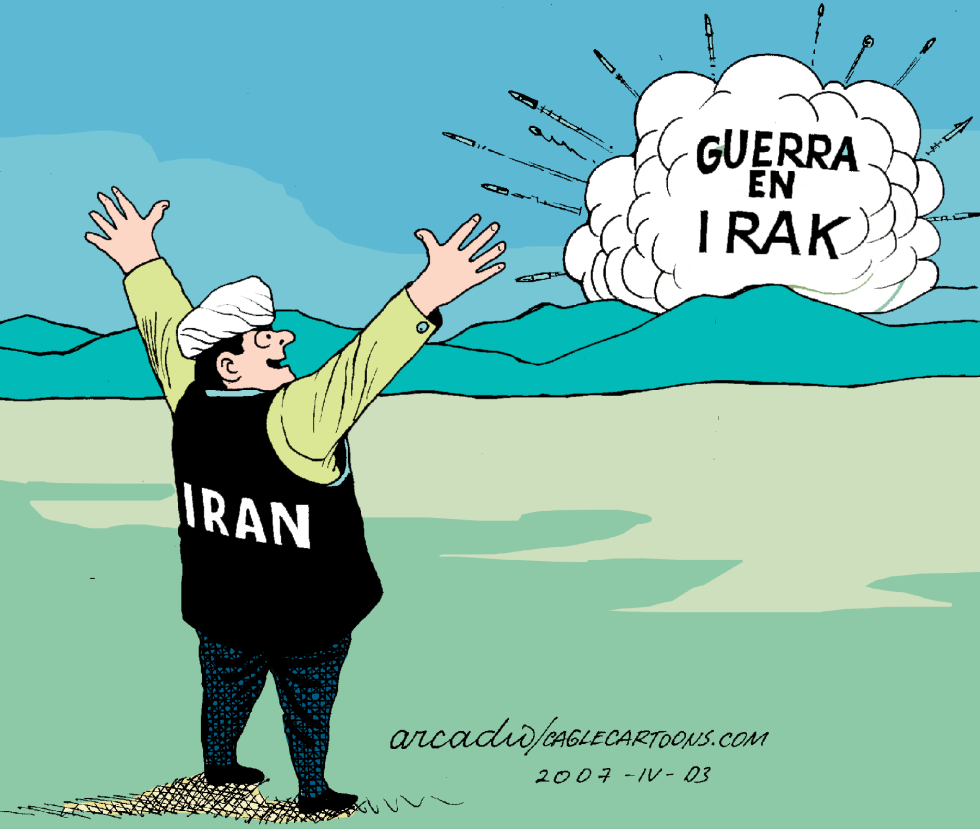  IRáN EL GANADOR DE GUERRA AJENA COL by Arcadio Esquivel