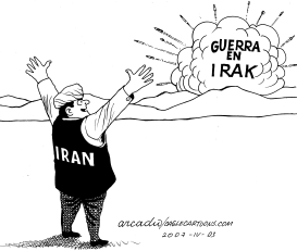 IRáN EL GANADOR DE GUERRA AJENA by Arcadio Esquivel