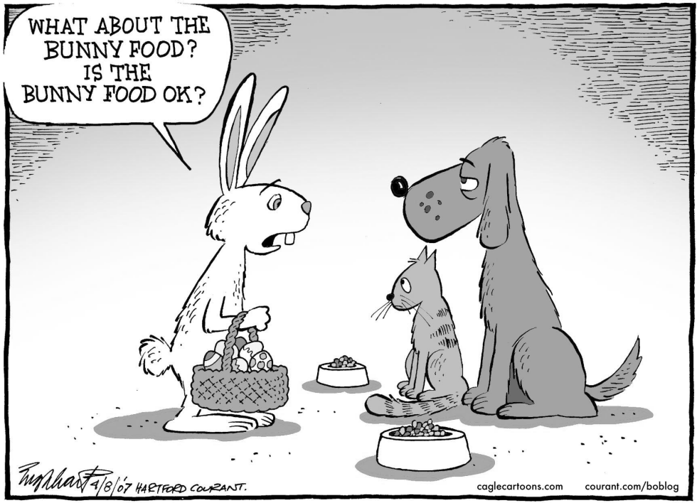  EASTER FOOD by Bob Englehart