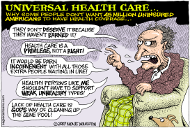 WHY NO UNIVERSAL HEALTH CARE by Wolverton