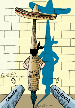 PRENSA MEXICANA EN PELIGROCOL by Arcadio Esquivel