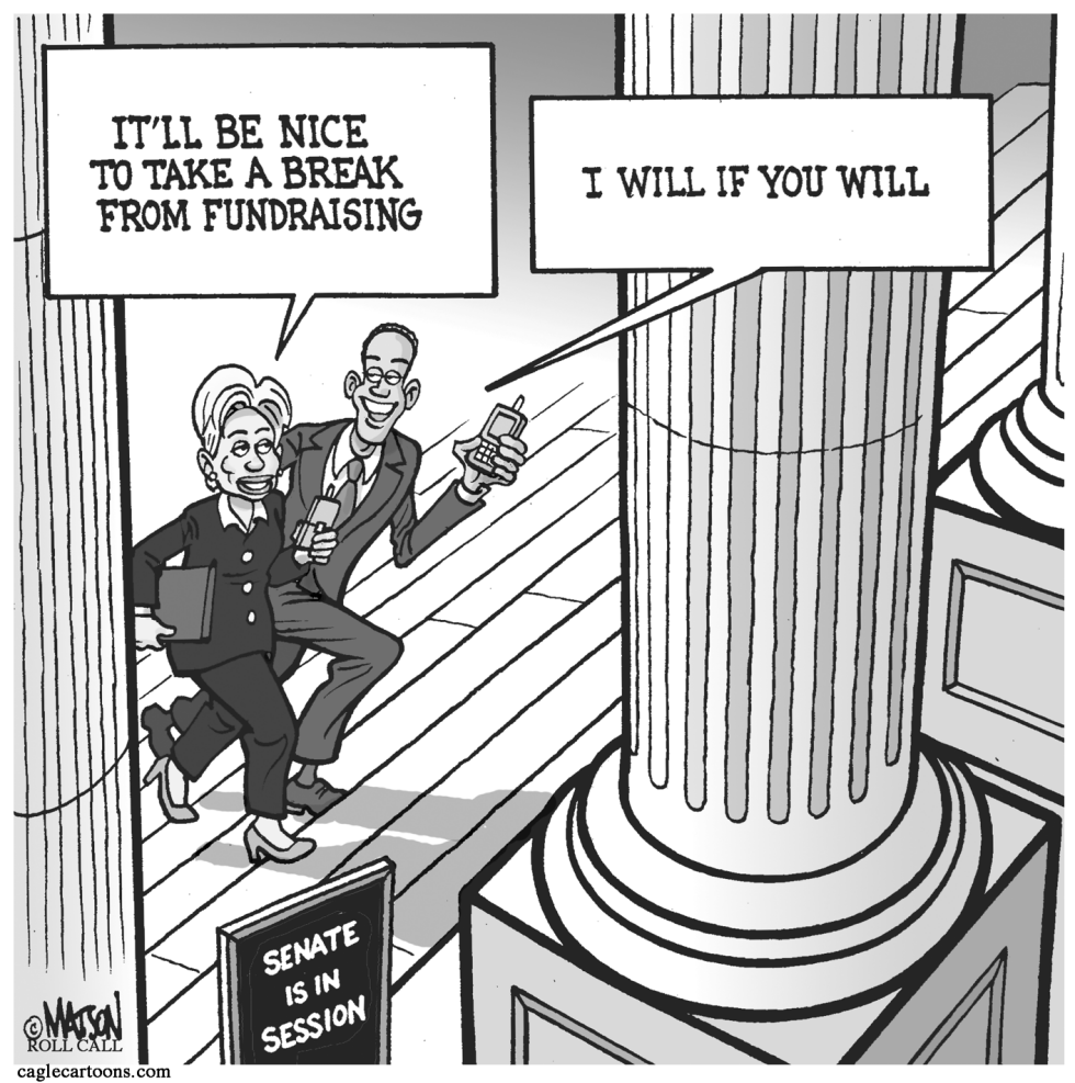  FUNDRAISING RECESS by RJ Matson