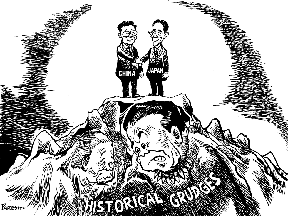  PEACE IN CHINA AND JAPAN by Paresh Nath