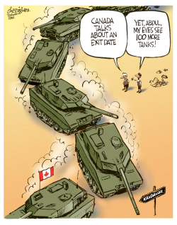 CANADA BEEFS UP MILITARY SPENDING by Patrick Corrigan