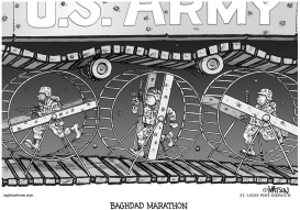 BAGHDAD MARATHON by RJ Matson