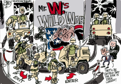 MR BUSHS WILD RIDE by Pat Bagley