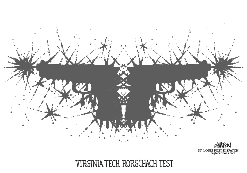  VIRGINIA TECH RORSCHACH TEST by RJ Matson