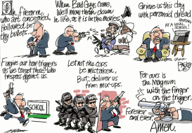 THE LORD IS MY HANDGUN by Pat Bagley