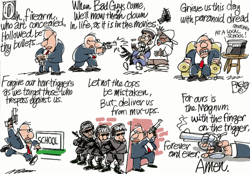  THE LORD IS MY HANDGUN by Pat Bagley