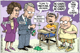 GEORGIE RECHAZA SU MEDICINA  by Wolverton