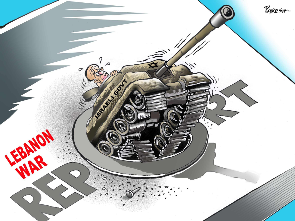  LEBANON WAR REPORT COLOUR by Paresh Nath