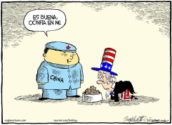 ALIMENTOS SEGUROS  by Bob Englehart