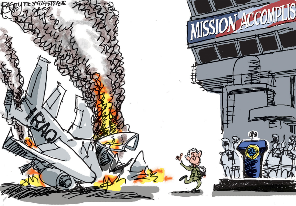  MISSION ACCOMPLISHED by Pat Bagley