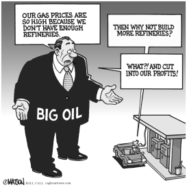 BIG OIL EXCUSES by RJ Matson