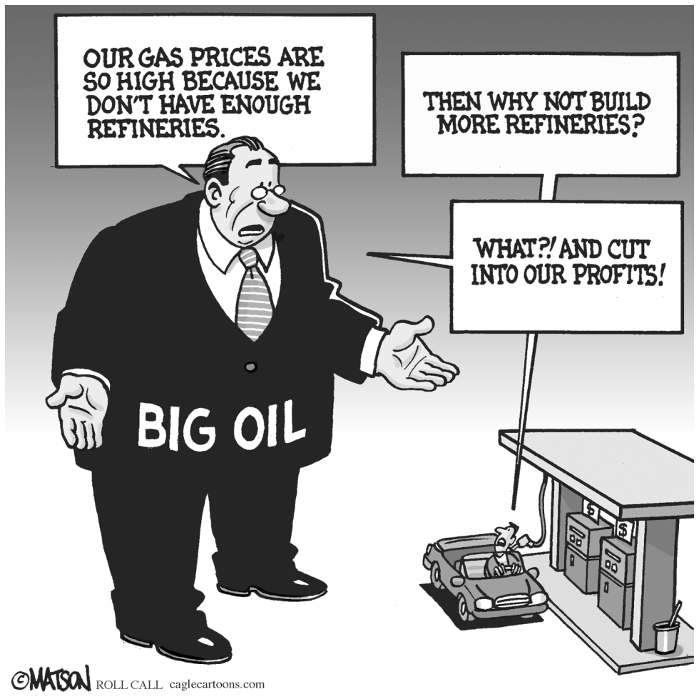  BIG OIL EXCUSES by RJ Matson