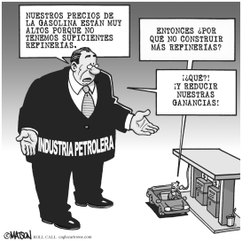 EXCUSAS DE LA INDUSTRIA PETROLERA by RJ Matson