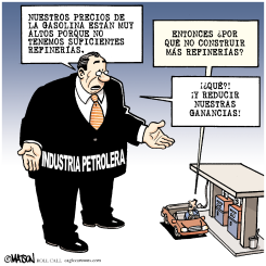 EXCUSAS DE LA INDUSTRIA PETROLERA  by Daryl Cagle