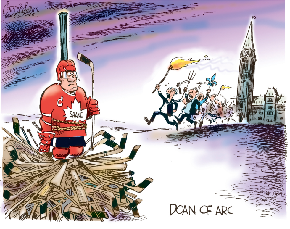  CANADA: WITCH HUNT FOR SHANE DOAN by Patrick Corrigan