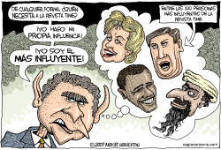 EL MAS INFLUYENTE  by Daryl Cagle