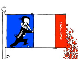 SARKOZY by Emad Hajjaj