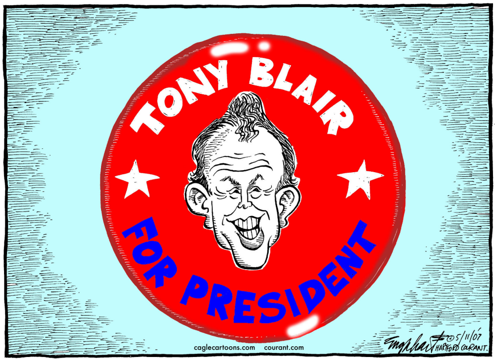  TONY BLAIR by Bob Englehart