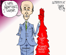 GIULIANI PLANNED PARENTHOOD by Gary McCoy