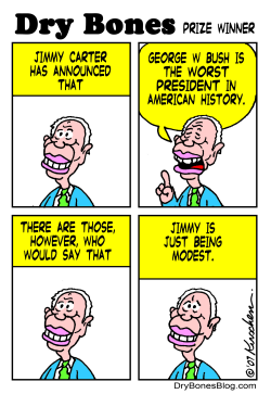 JIMMY CARTER, PRIZE-WINNER by Yaakov Kirschen