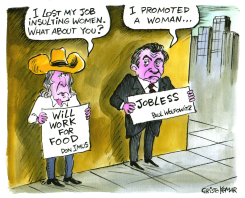 TWO JOBLESS FOLKS -  by Christo Komarnitski