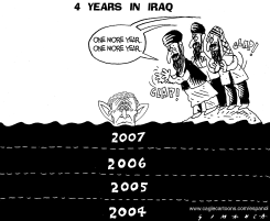 FOUR YEARS IN IRAQ by Osmani Simanca