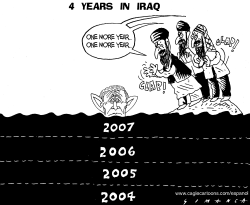 FOUR YEARS IN IRAQ by Osmani Simanca