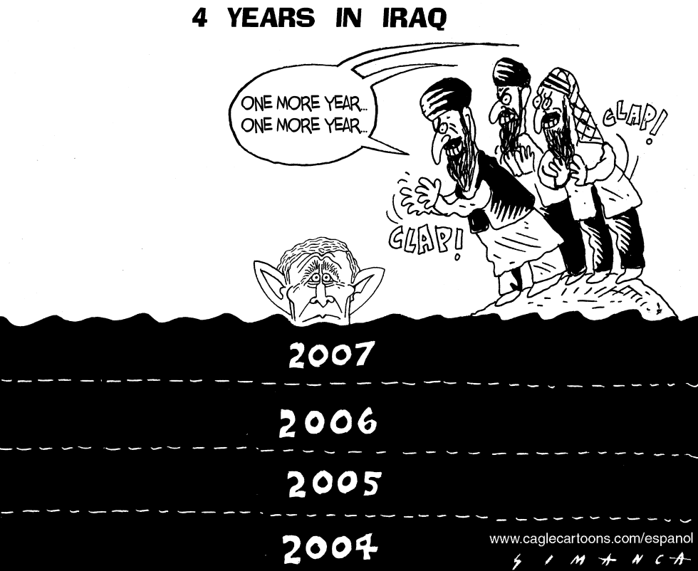  FOUR YEARS IN IRAQ by Osmani Simanca