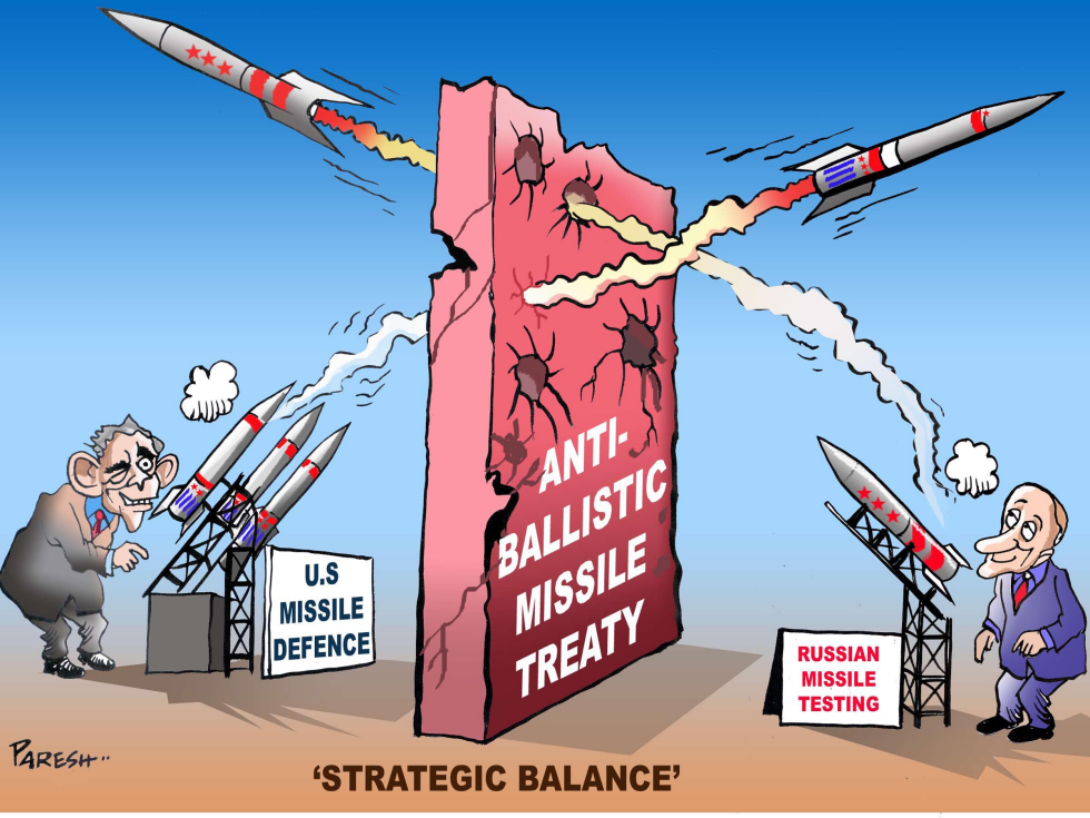  US AND RUSSIA AT G8 ARGUE MISSILE DEFENSE by Paresh Nath