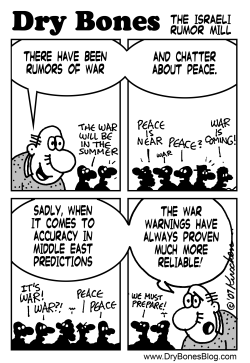 MIDEAST RUMORS by Yaakov Kirschen