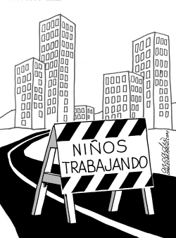 CUIDADONINOS TRABAJANDO by Arcadio Esquivel