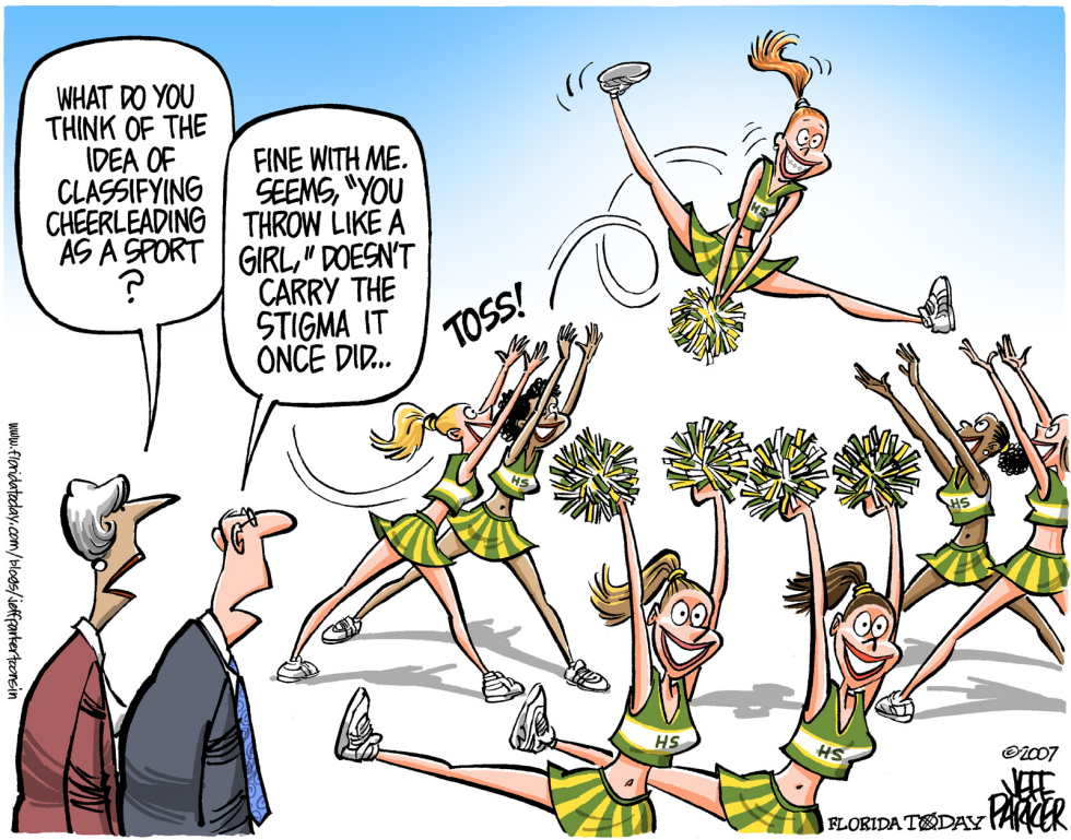  CHEERLEADING ATHLETES by Parker