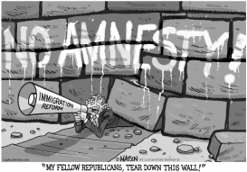 TEAR DOWN THIS WALL by RJ Matson