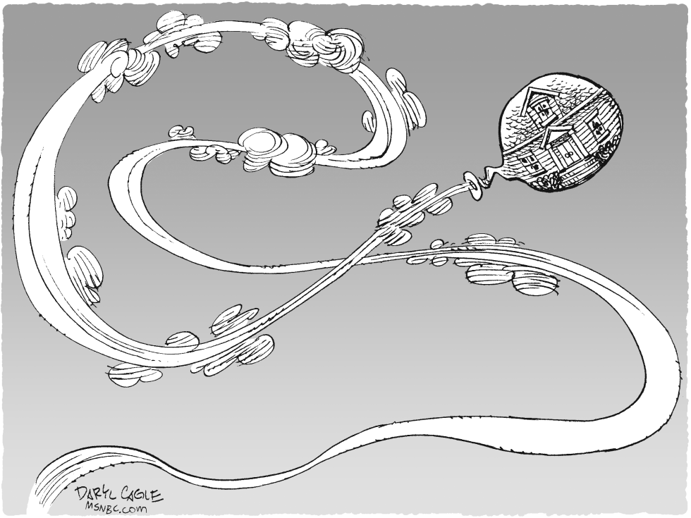  HOUSING BALLOON by Daryl Cagle