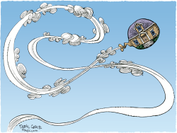 HOUSING BALLOON  by Daryl Cagle