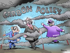 BUSH'S CARBON POLICY by Paresh Nath