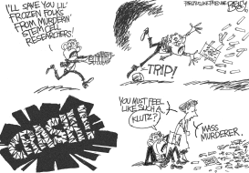 STEM CELL SAVIOR by Pat Bagley