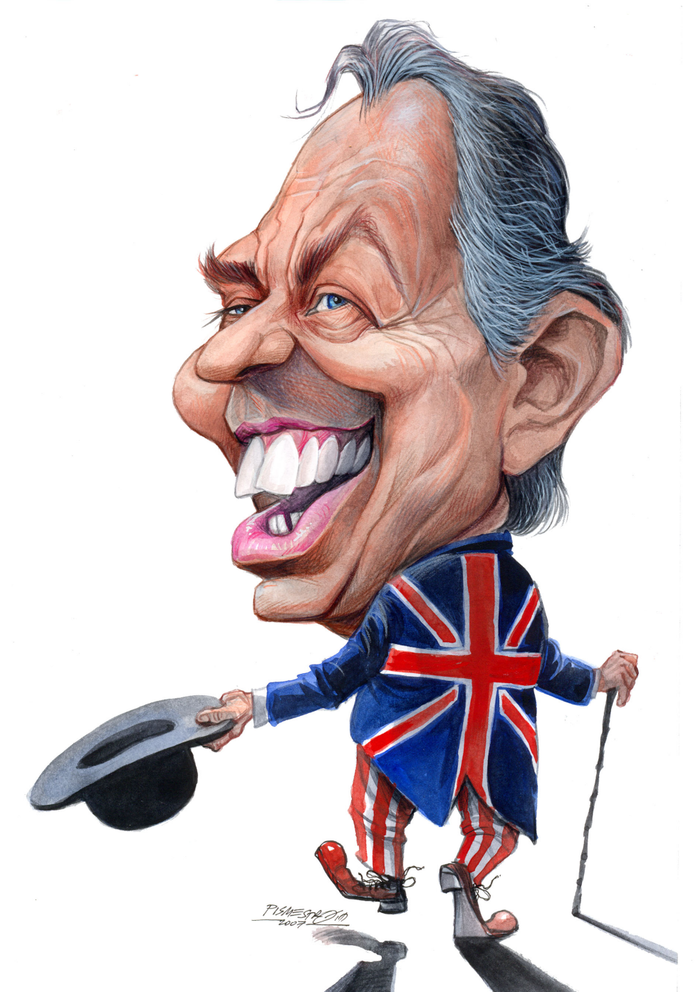  TONY BLAIR by Petar Pismestrovic