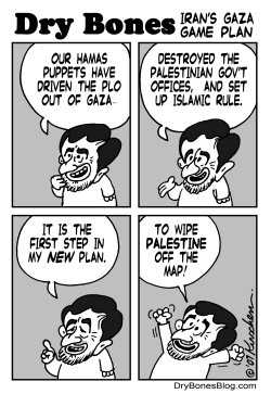 IRANNIAN GAME IN GAZA by Yaakov Kirschen