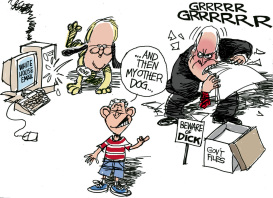 DOG ATE MY GOVERNMENT by Pat Bagley